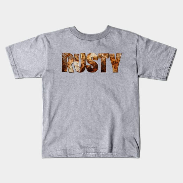 Rusty Kids T-Shirt by The Lucid Frog